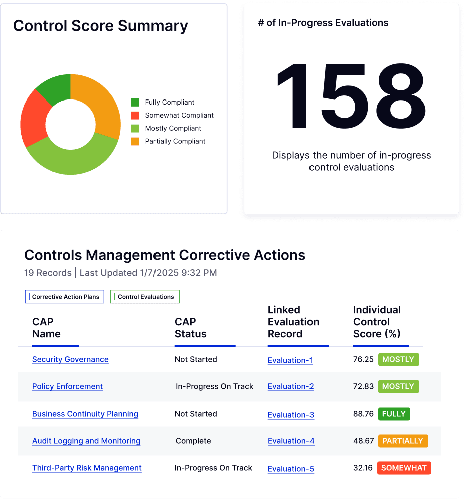 screenshot of LogicGate Risk Cloud